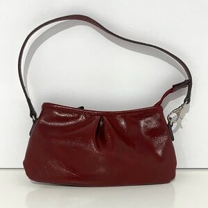 Liz Claiborne Mini Deep Red Shoulder Bag